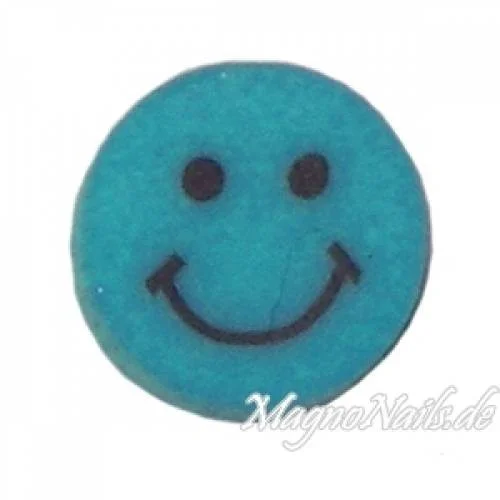 Fimo Stange - Smilie türkis