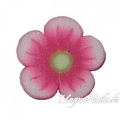 Fimo Stange - Blume rosa