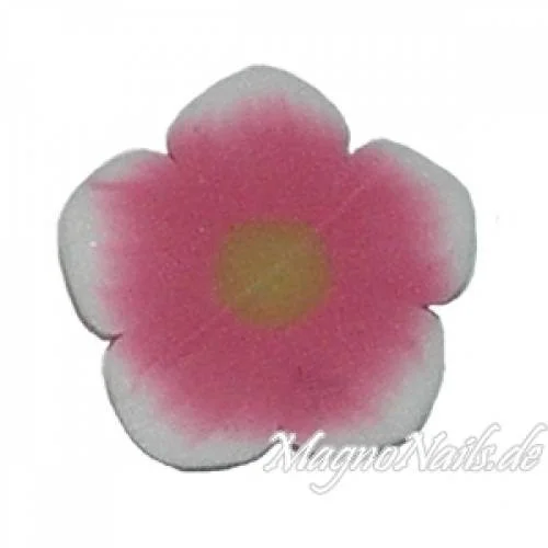 Fimo Stange - Blume rosa