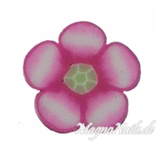 Fimo Stange - Blume pink