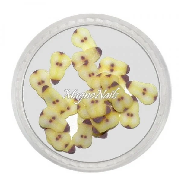 Einlegemotive - Fimo Früchte - Birne Nails Nagel Nögel Nailart