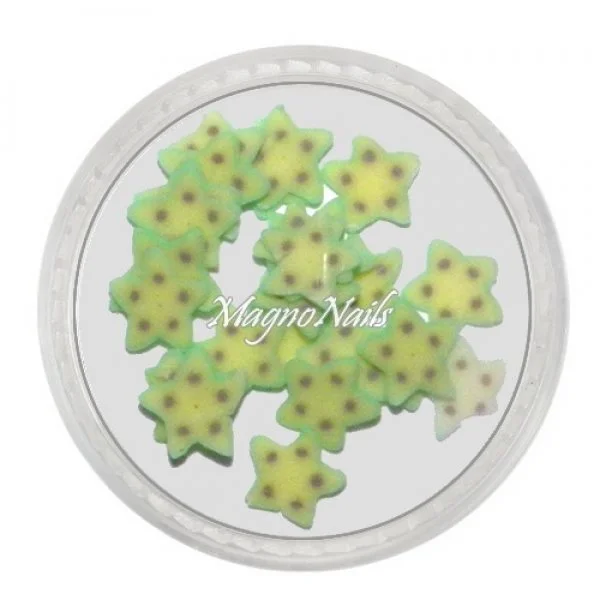 Einlegemotive - Fimo Früchte - Sternfrucht Nails Nagel Nögel Nailart