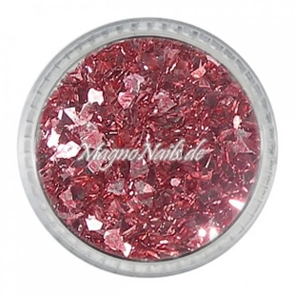 Glass Glitter - Glas Splitter - rot Nail Art Nails Nagel Nögel Nailart
