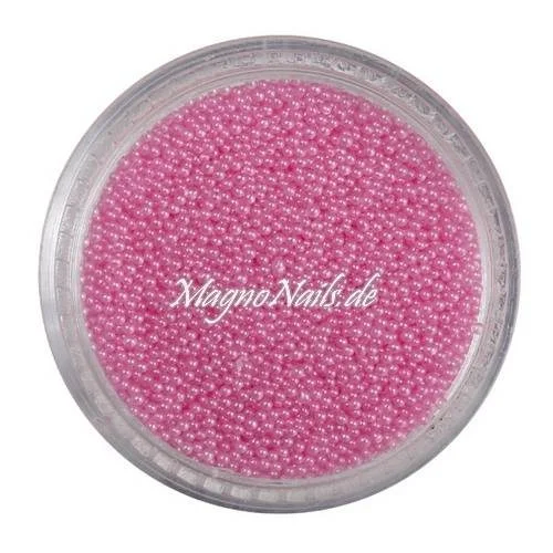Nail Art Glasperlen - Glas Beads - rosa Nägel Nail art Nailart Nageldesign Nagel