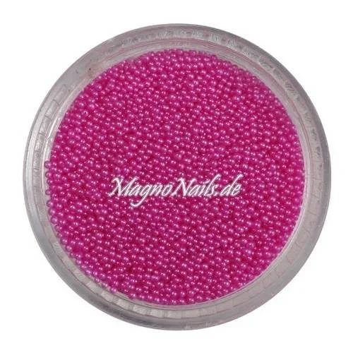 Nail Art Glasperlen - Glas Beads - pink Nägel Nail art Nailart Nageldesign Nagel