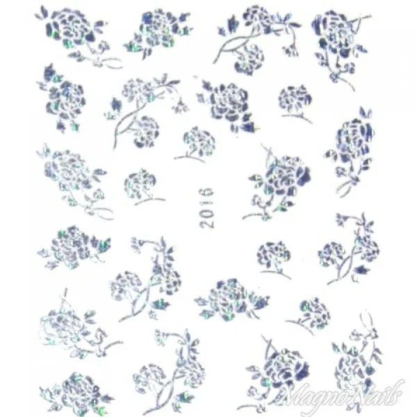 2D Nail Art One Stoke Sticker