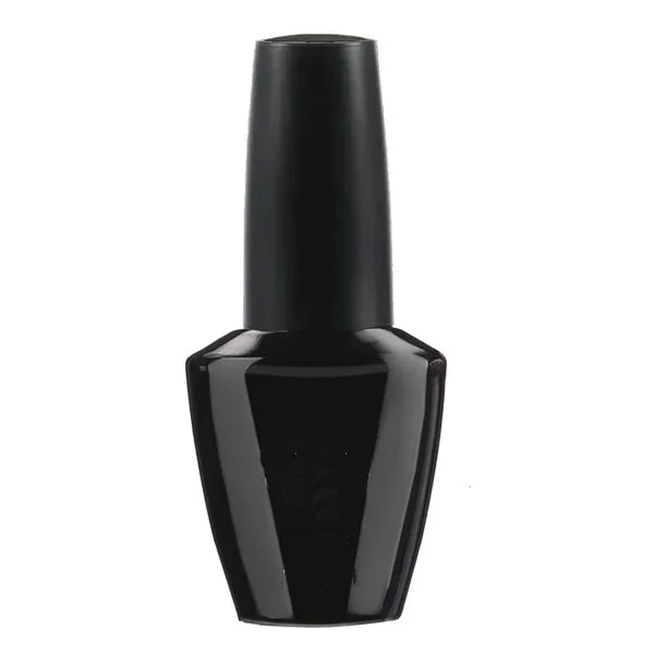 Nagellack Flasche schwarz leer 12ml