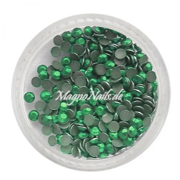 Metall Strasssteine - grün Nail Nagelstudio Nägel Nailart Nail art