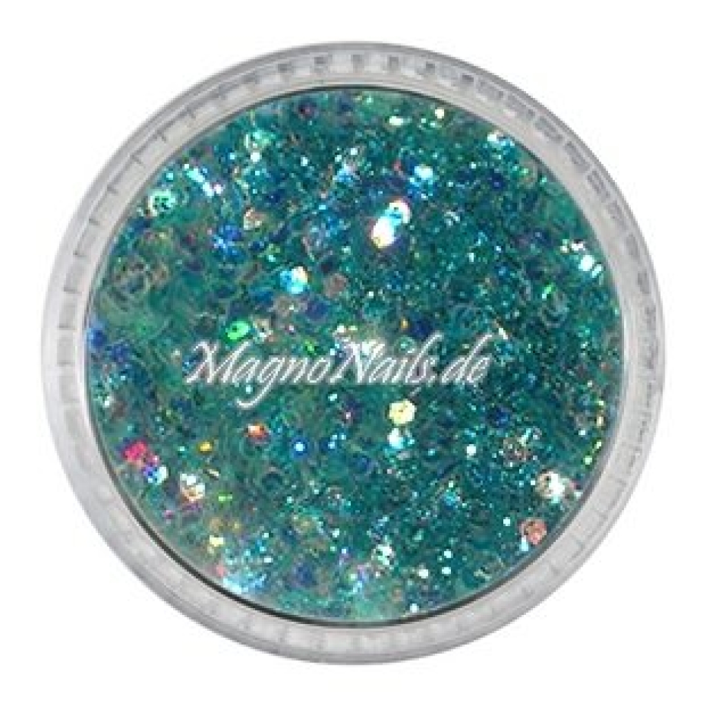 Nail Art Mix Glitterpuder mint  Nägel Nails Nailart Nageldesign Nagel Glitzer Pailetten