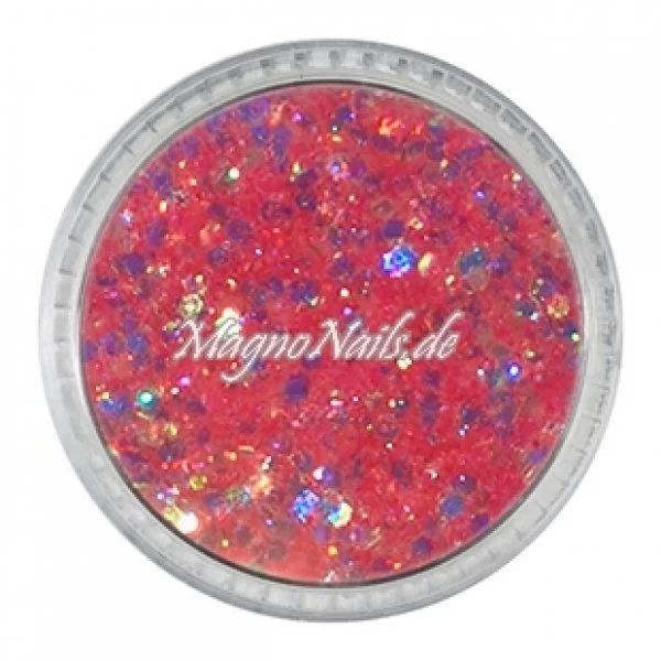 Nail Art Mix Glitterpuder rot Nägel Nails Nailart Nageldesign Nagel Glitzer Pailetten