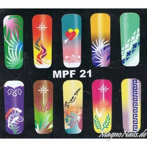 MPF 21 Airbrush Schablone