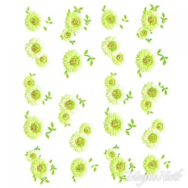 2D Nail Art One Stoke Sticker