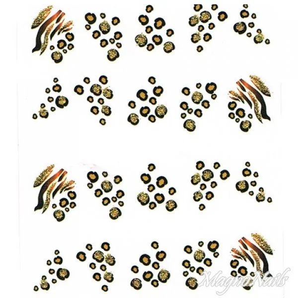 2D Nail Art One Stoke Sticker