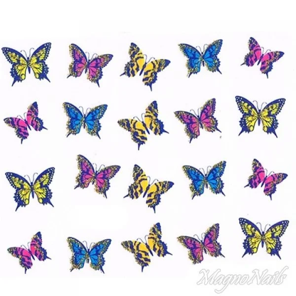 2D Nail Art One Stoke Sticker