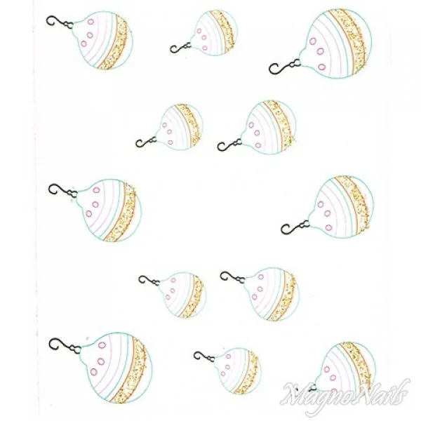 2D Nail Art One Stoke Sticker