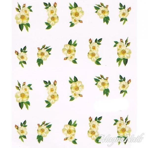 2D Nail Art One Stoke Sticker