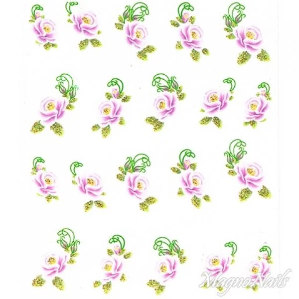 2D Nail Art One Stoke Sticker