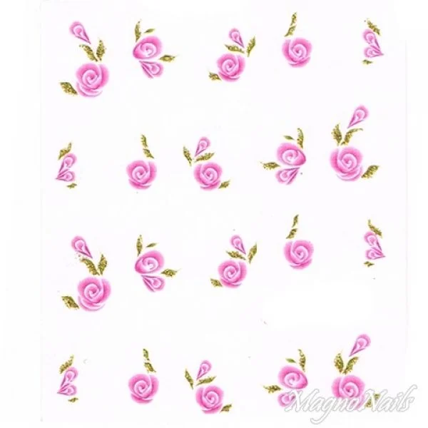 2D Nail Art One Stoke Sticker