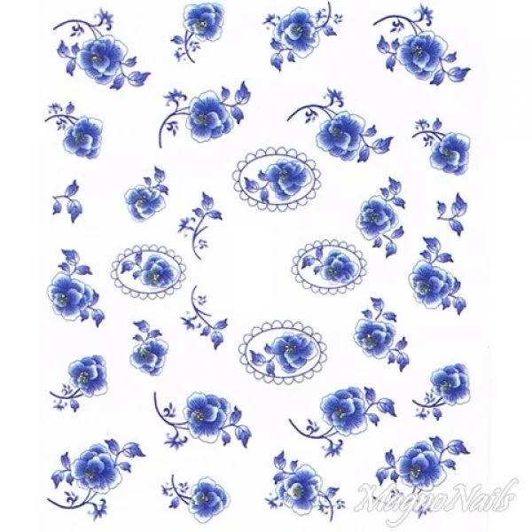 2D Nail Art One Stoke Sticker