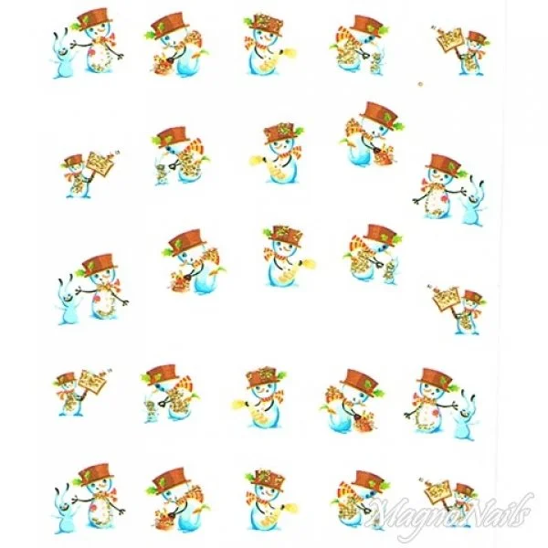 2D Nail Art One Stoke Sticker