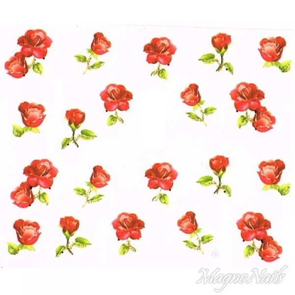 2D Nail Art One Stoke Sticker