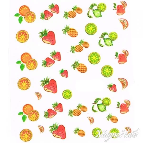 2D Nail Art One Stoke Sticker