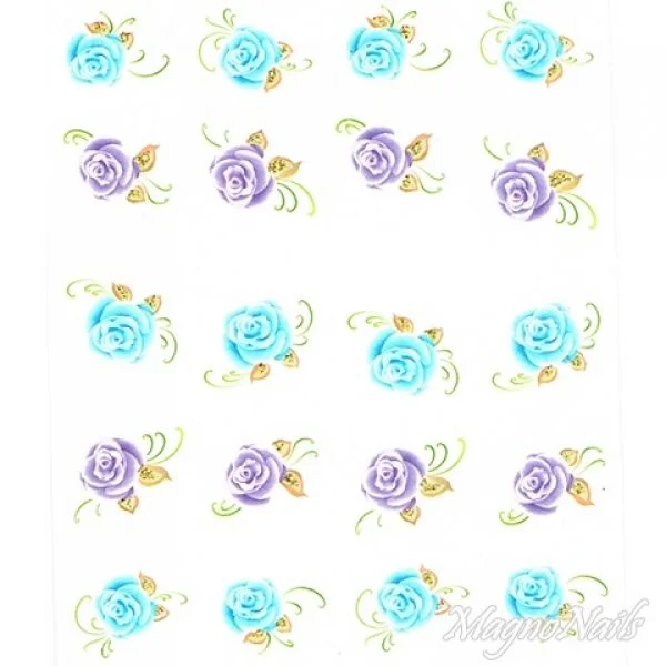 2D Nail Art One Stoke Sticker