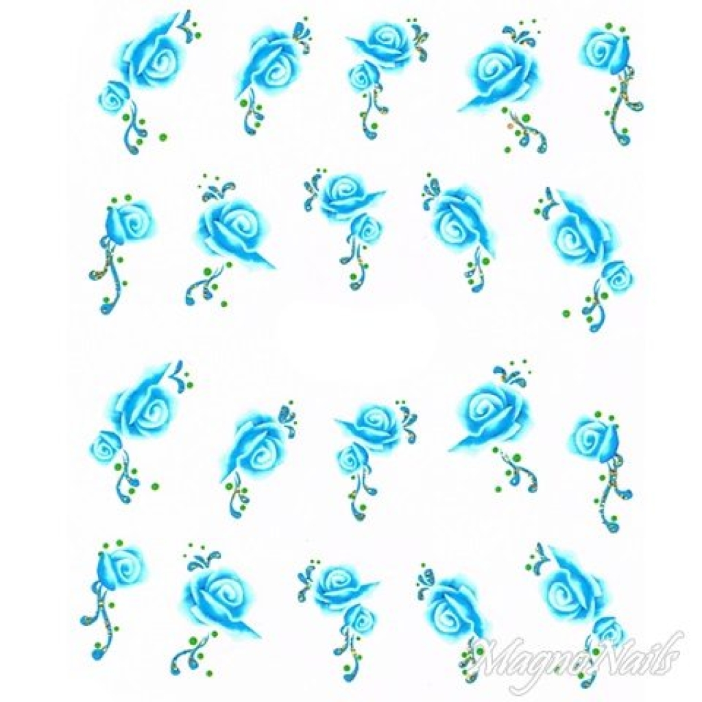 2D Nail Art One Stoke Sticker