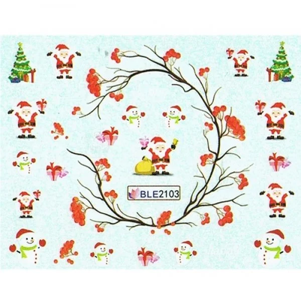 2D Nail Art One Stoke Sticker