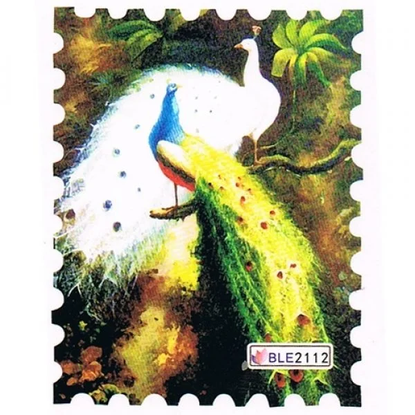 2D Nail Art One Stoke Sticker