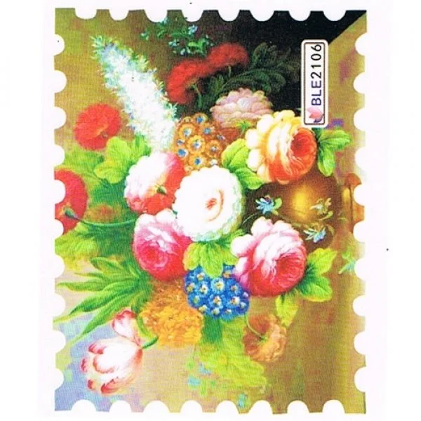 2D Nail Art One Stoke Sticker