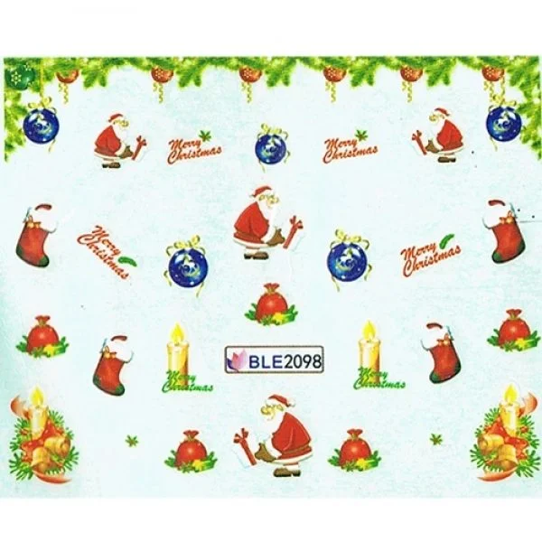 2D Nail Art One Stoke Sticker