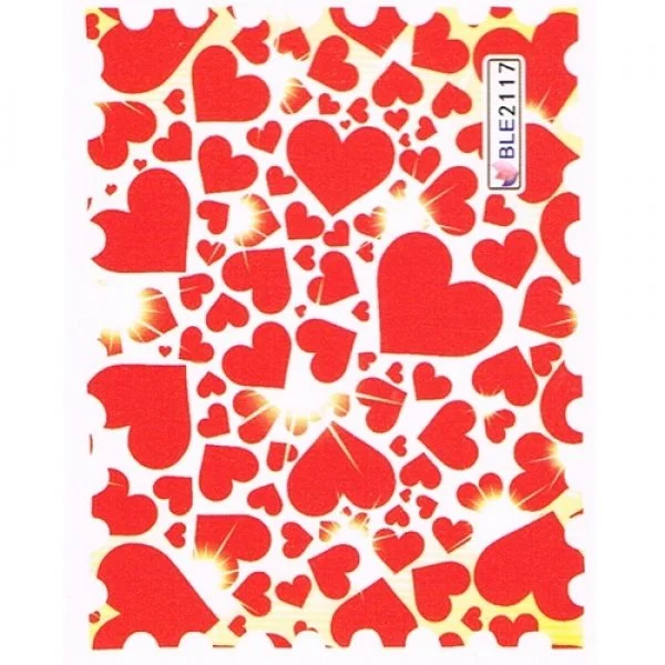 2D Nail Art One Stoke Sticker