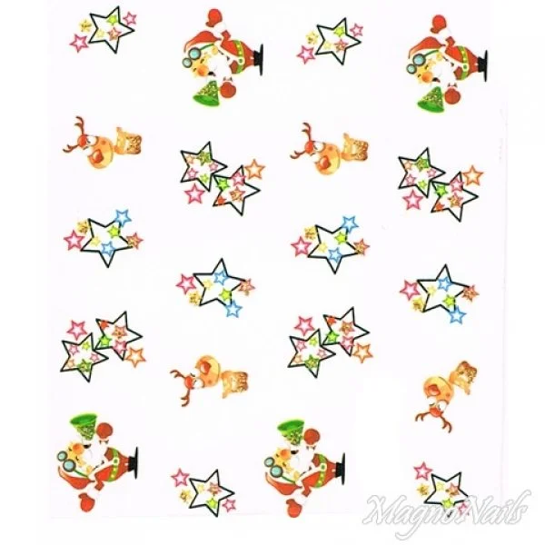 2D Nail Art One Stoke Sticker