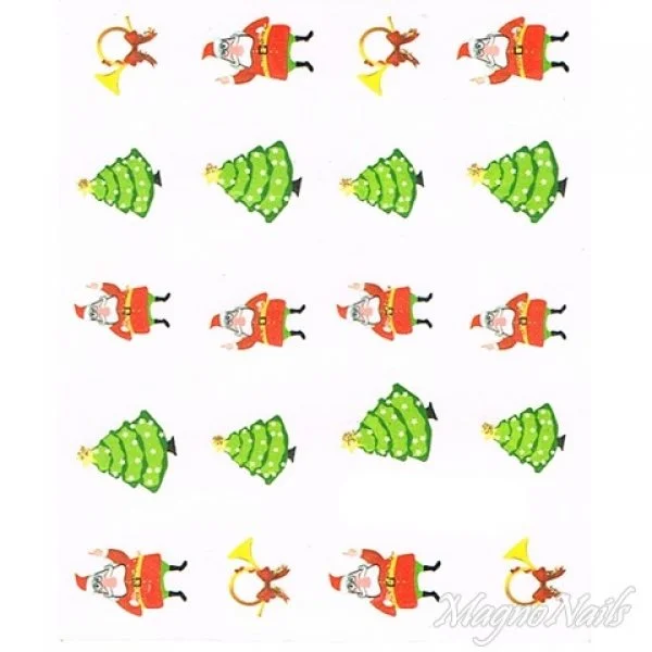 2D Nail Art One Stoke Sticker