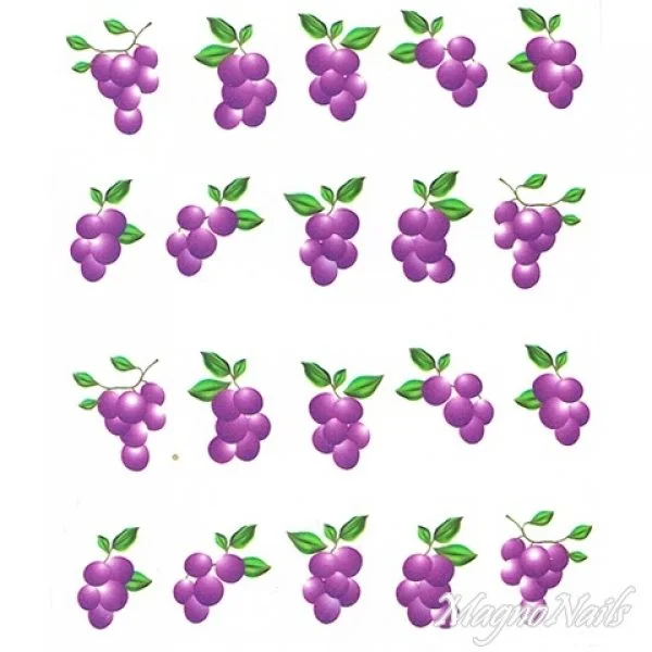 2D Nail Art One Stoke Sticker