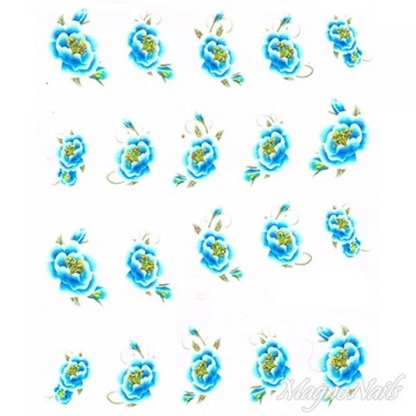 2D Nail Art One Stoke Sticker