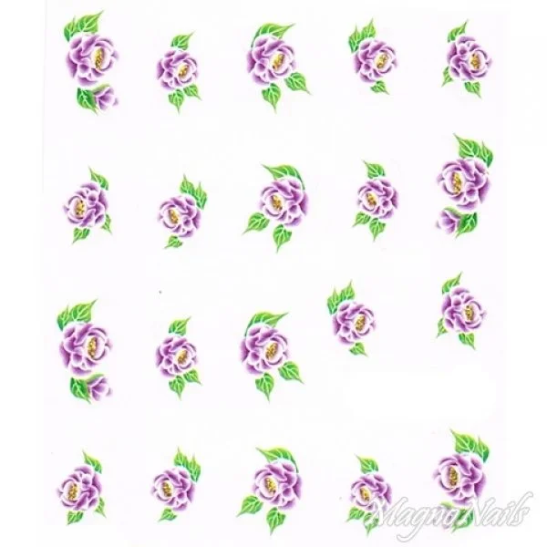 2D Nail Art One Stoke Sticker