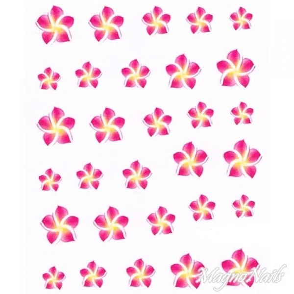 2D Nail Art One Stoke Sticker