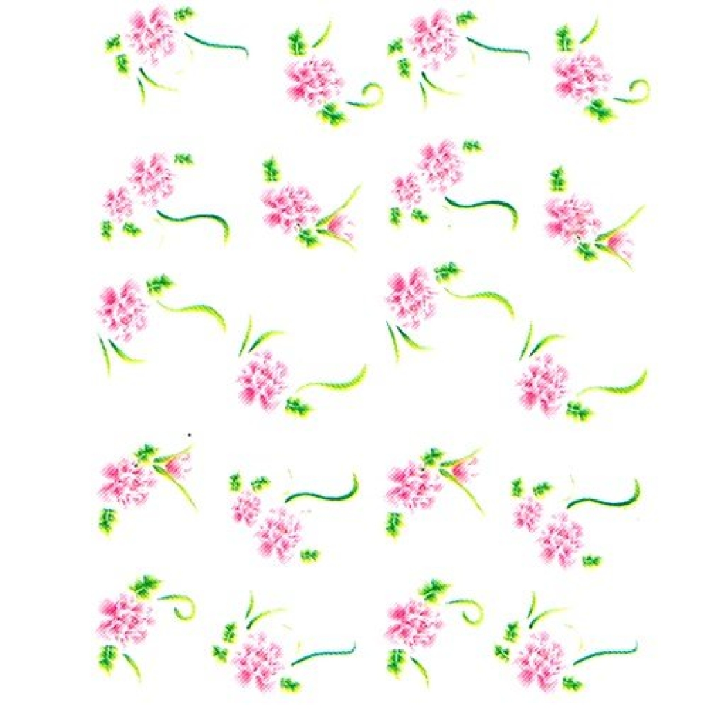 2D Nail Art One Stoke Sticker