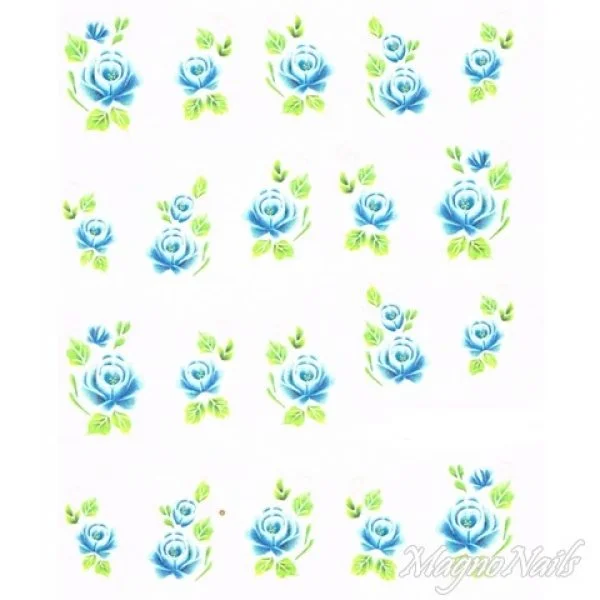 2D Nail Art One Stoke Sticker