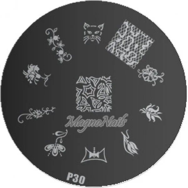 Nail Stamping Schablone P30