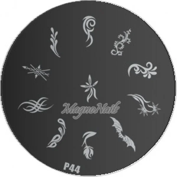 Nail Stamping Schablone P44