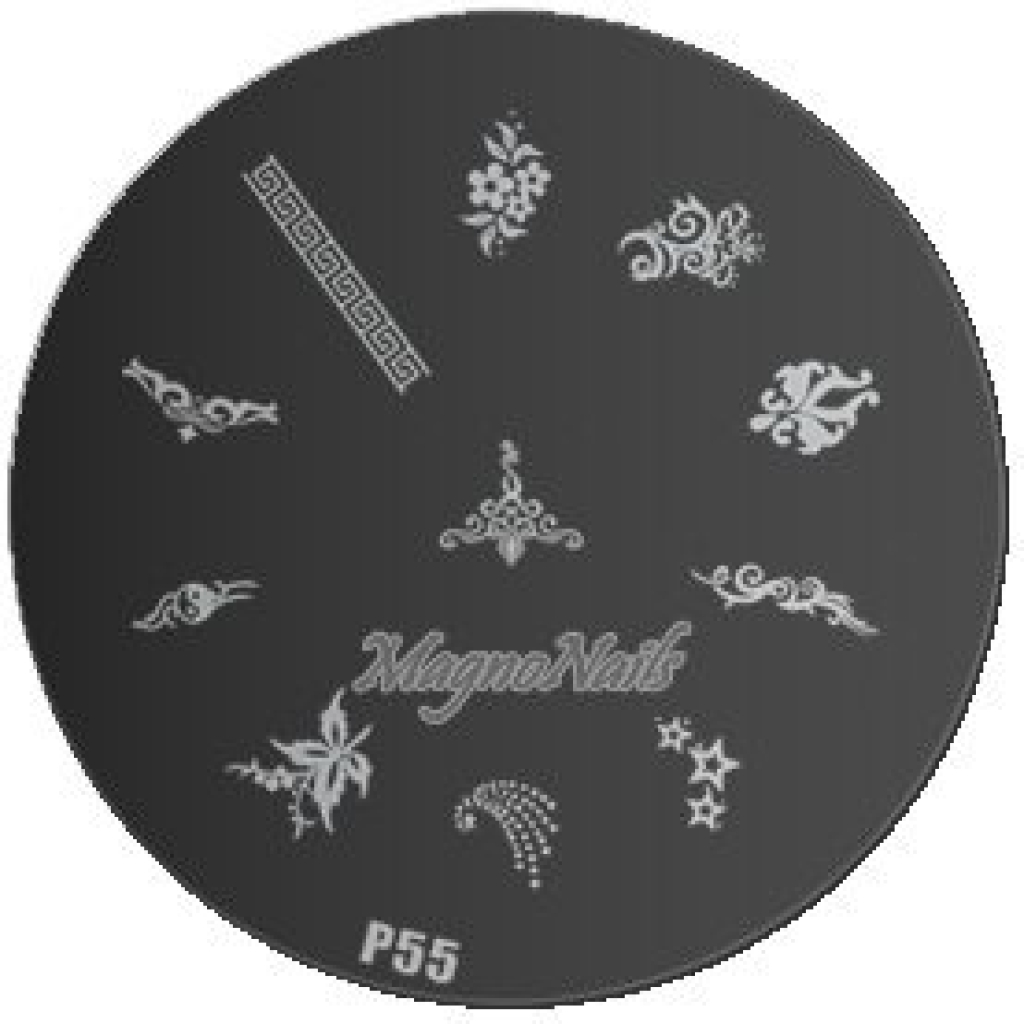 Nail Stamping Schablone P55