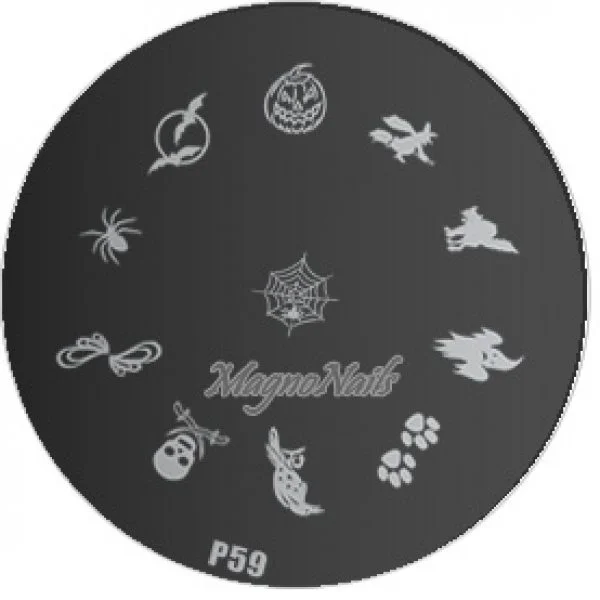 Nail Stamping Schablone P59