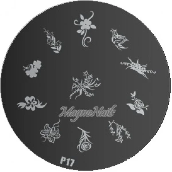 Nail Stamping Schablone P6