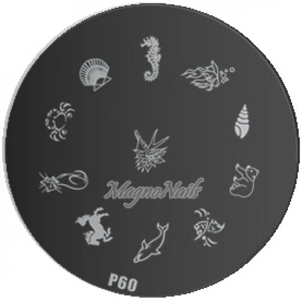 Nail Stamping Schablone P60