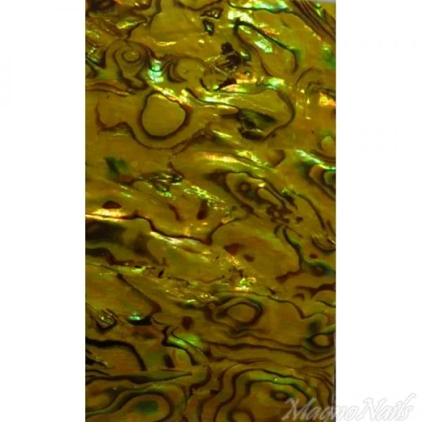 Mother of Pearl - Designer Perlmutt Sticker gelb Nail Nagelstudio Nägel Nailart Nail art