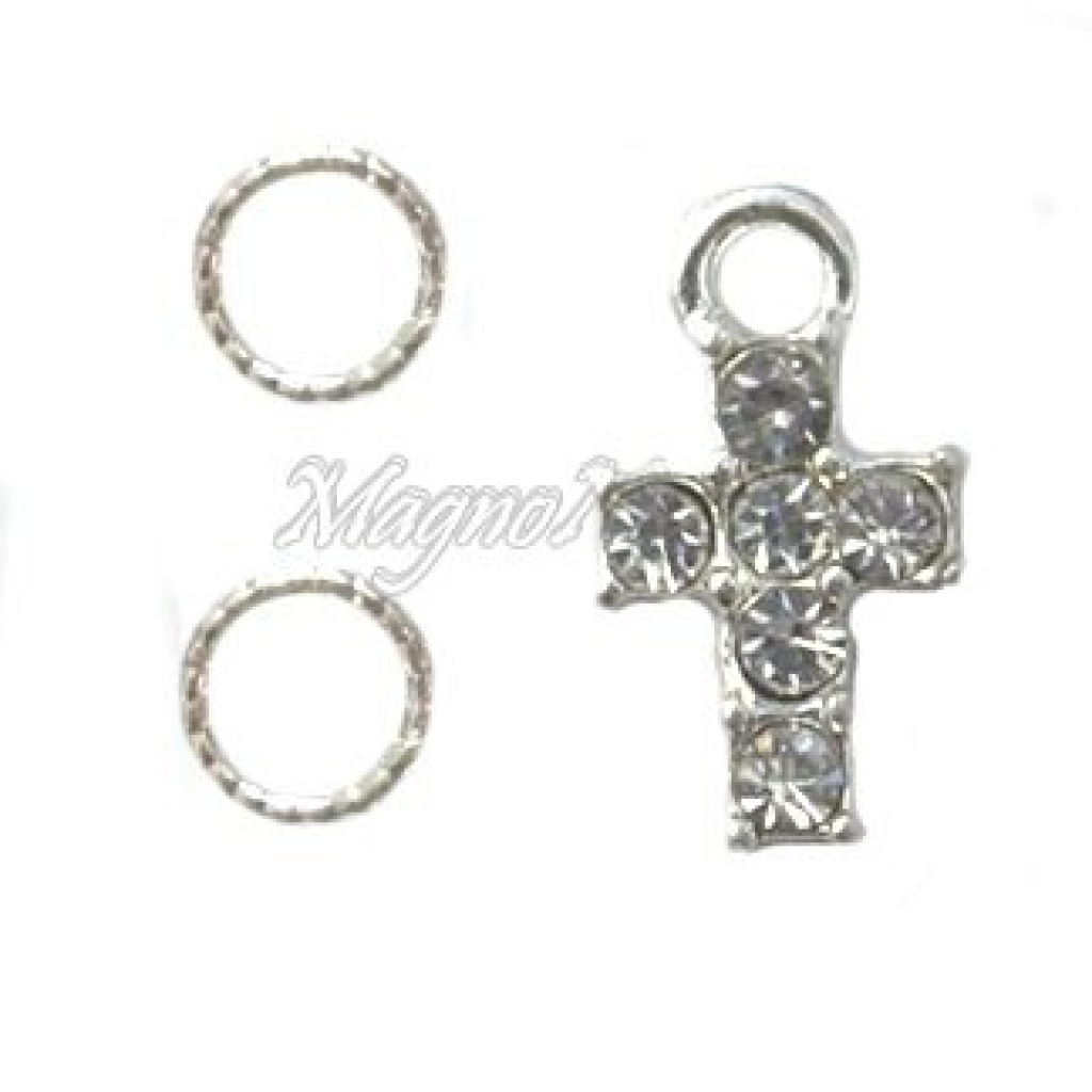Nail Piercing - Kreuz Nageldesign Nägel Schmuck Nails 