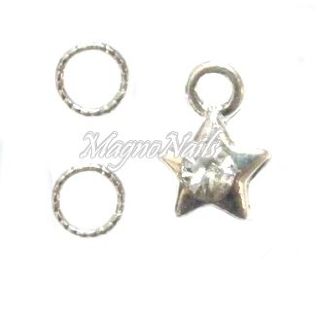 Nail Piercing - Stern Nageldesign Nägel Schmuck Nails 